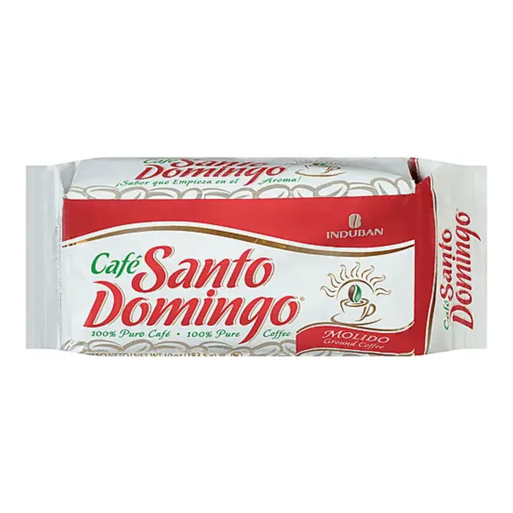 748325002131 CAFE SANTO DOMINGO GROUND 10Z - Image 1