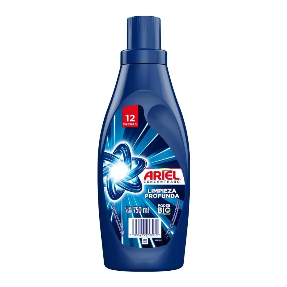 7500435258050 ARIEL LQ LIMPIEZA PROFUNDA 750G - Image 1