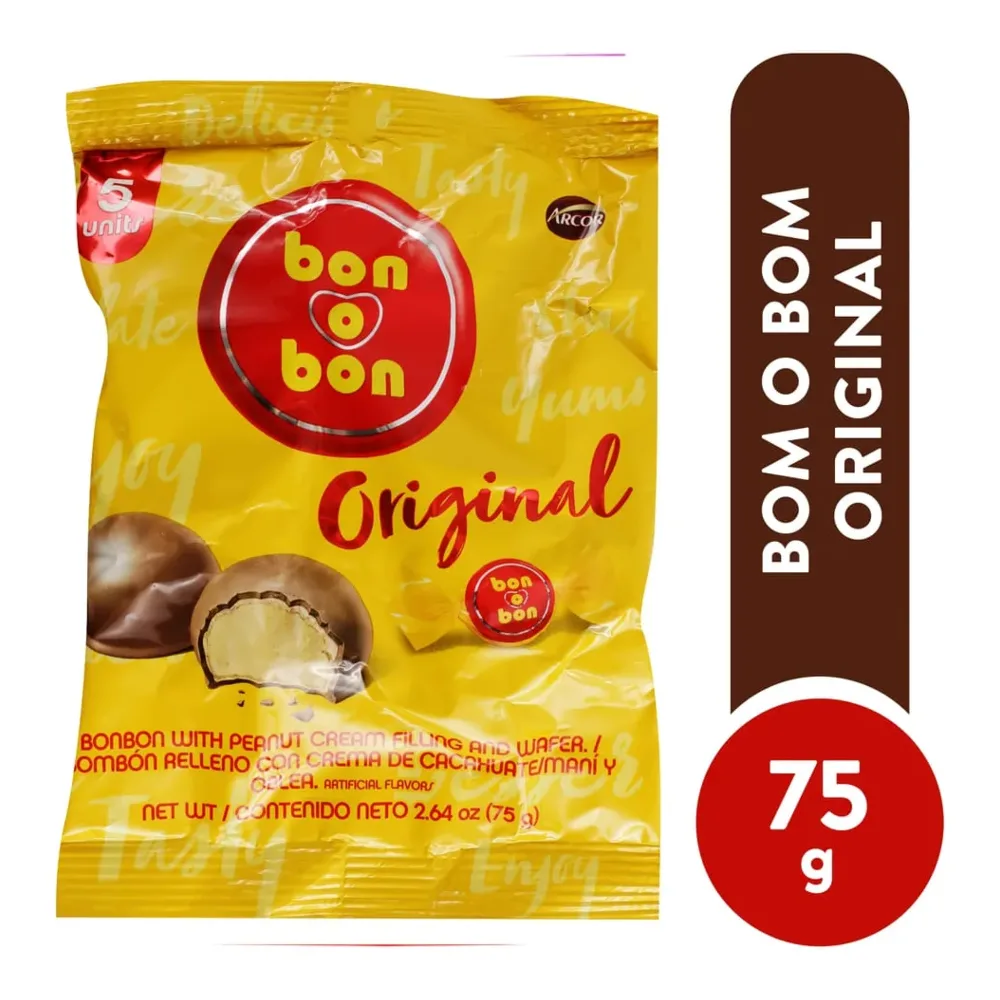 7500443005400 ARCOR BON O BON ORIGINAL 5PK - Image 1