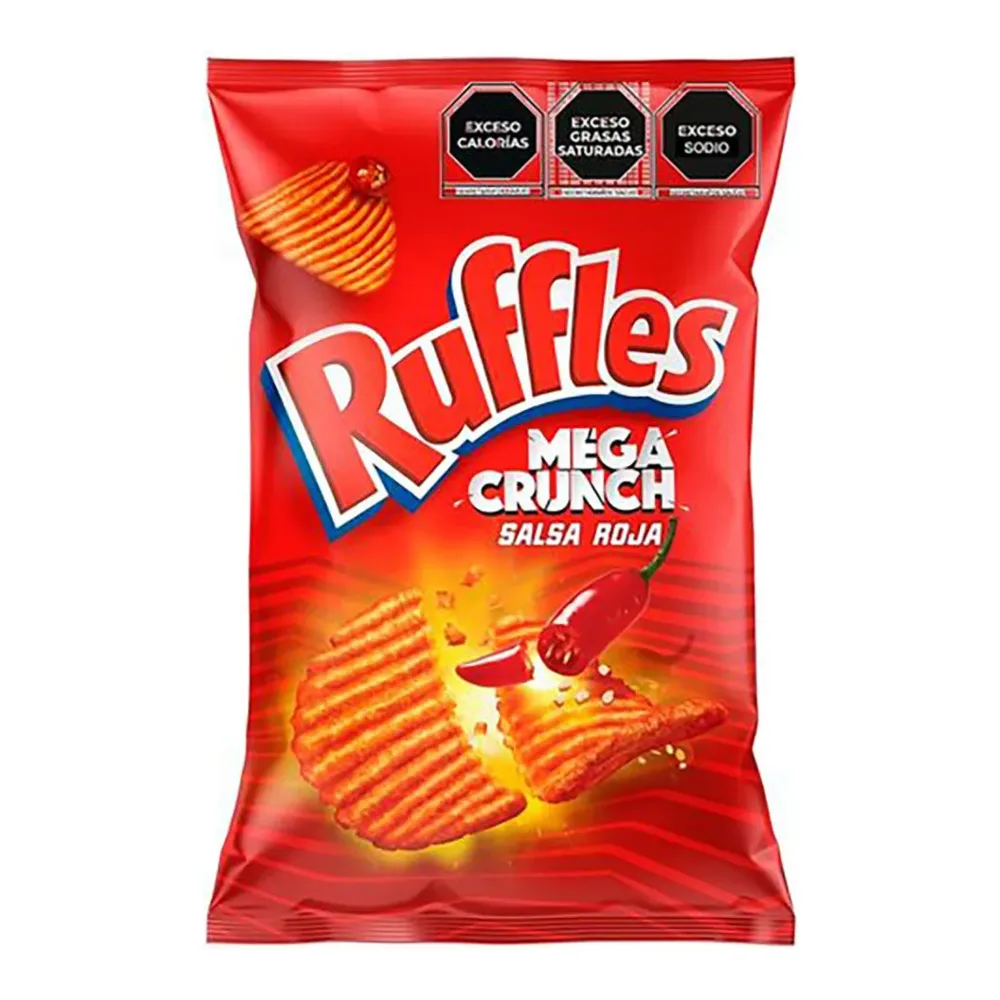 7500478026746 SABRITAS RUFFLES SALSA ROJA MEGA 185ml - Image 1