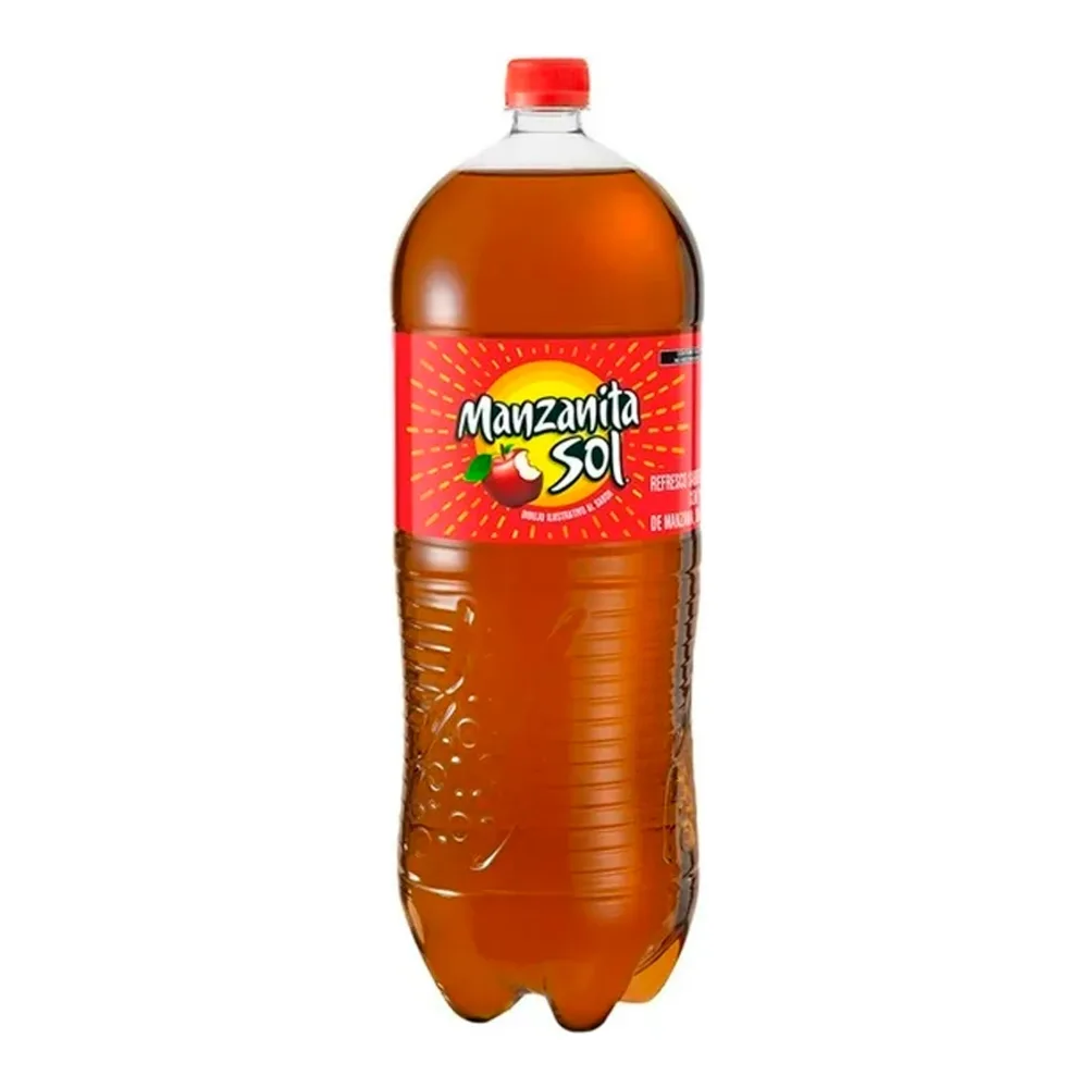 7501022015445 MEXICAN SODA MANZANITA SOL 3LT - Image 1