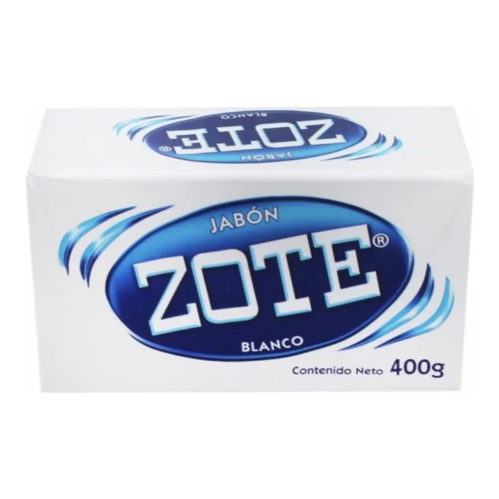 7501026005374 ZOTE JABON BLANCO BARRA 14Z - Image 1