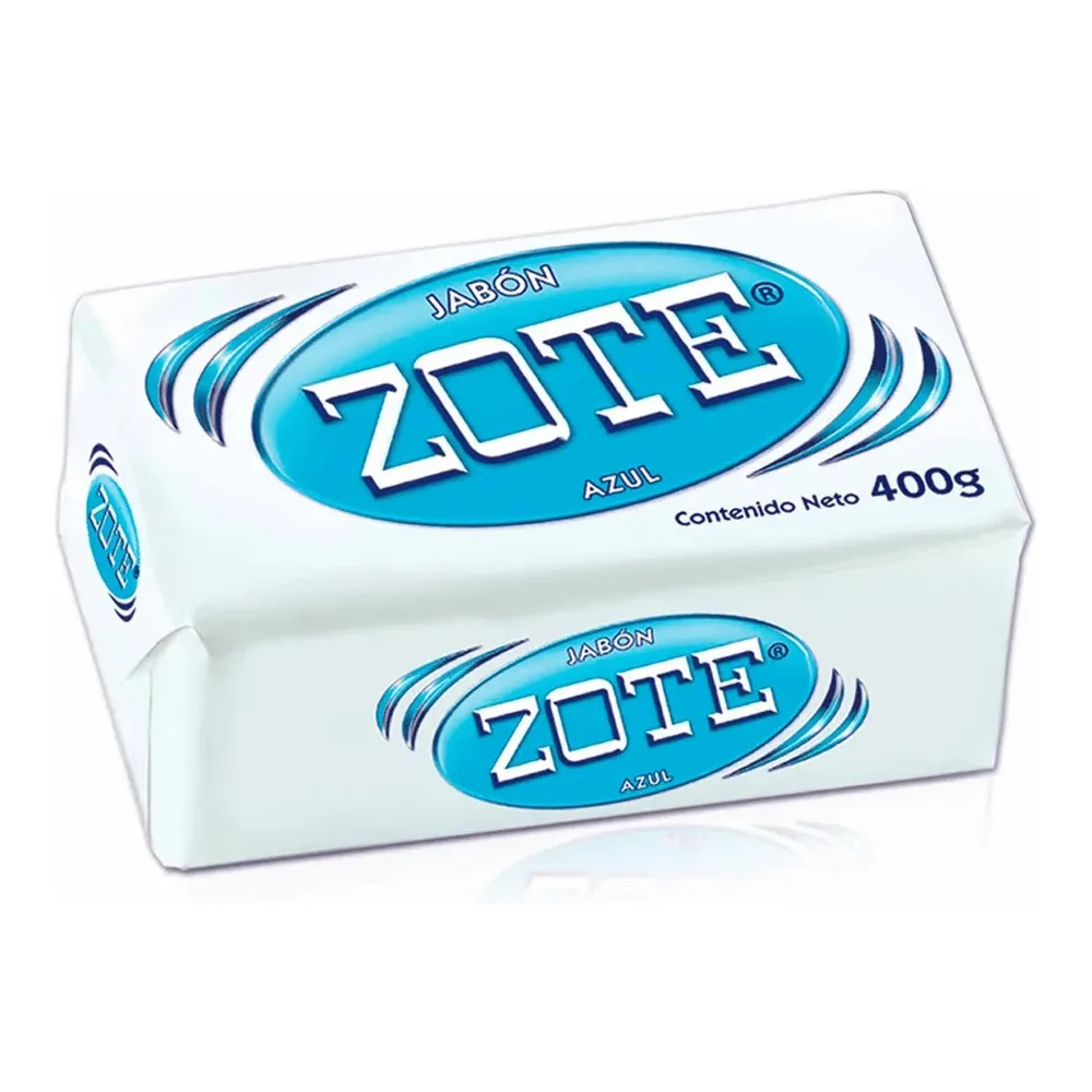 7501026005404 ZOTE JABON AZUL BARRA 400g - Image 1