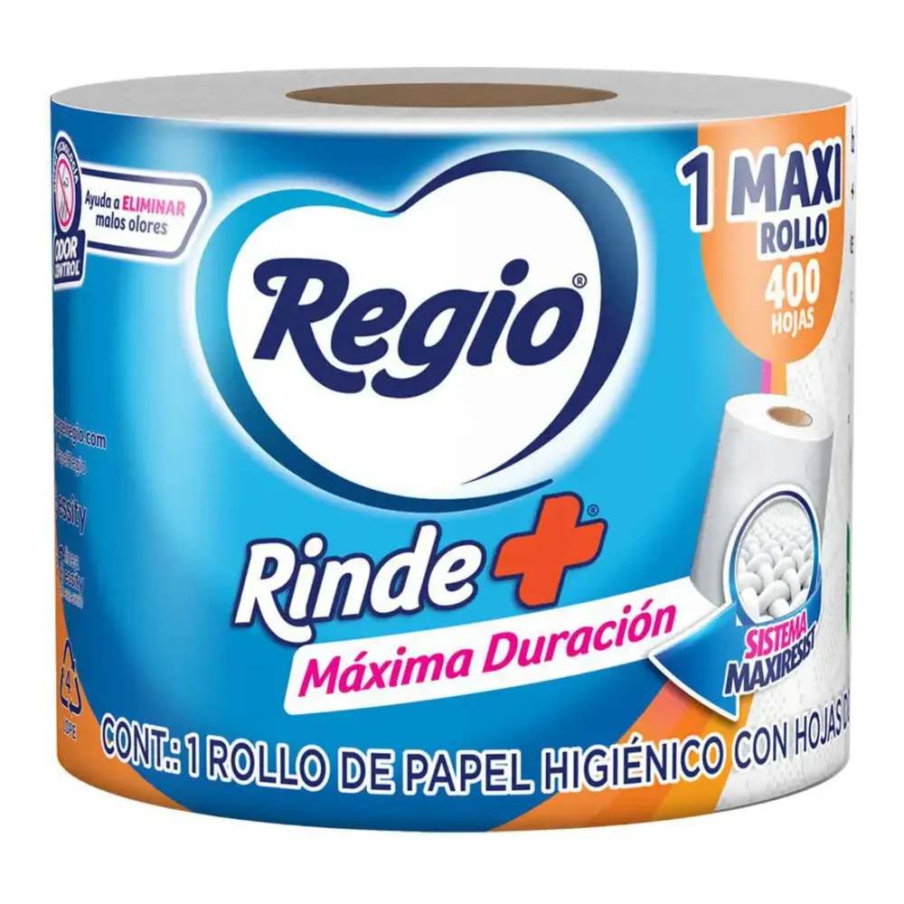 7501036620932 REGIO LUXURY TISSUE 400 SHEET 1 RL - Image 1