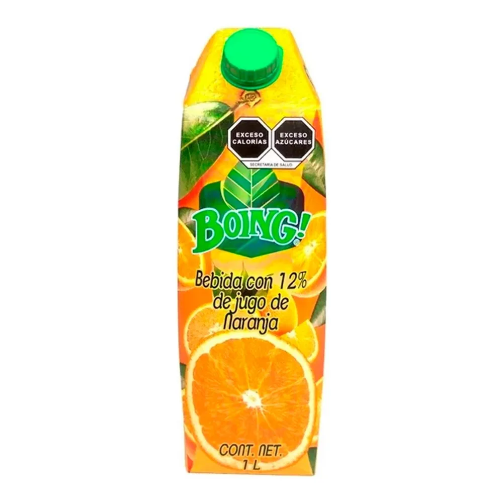 7501039400876 BOING JUICE ORANGE 1 LT - Image 1