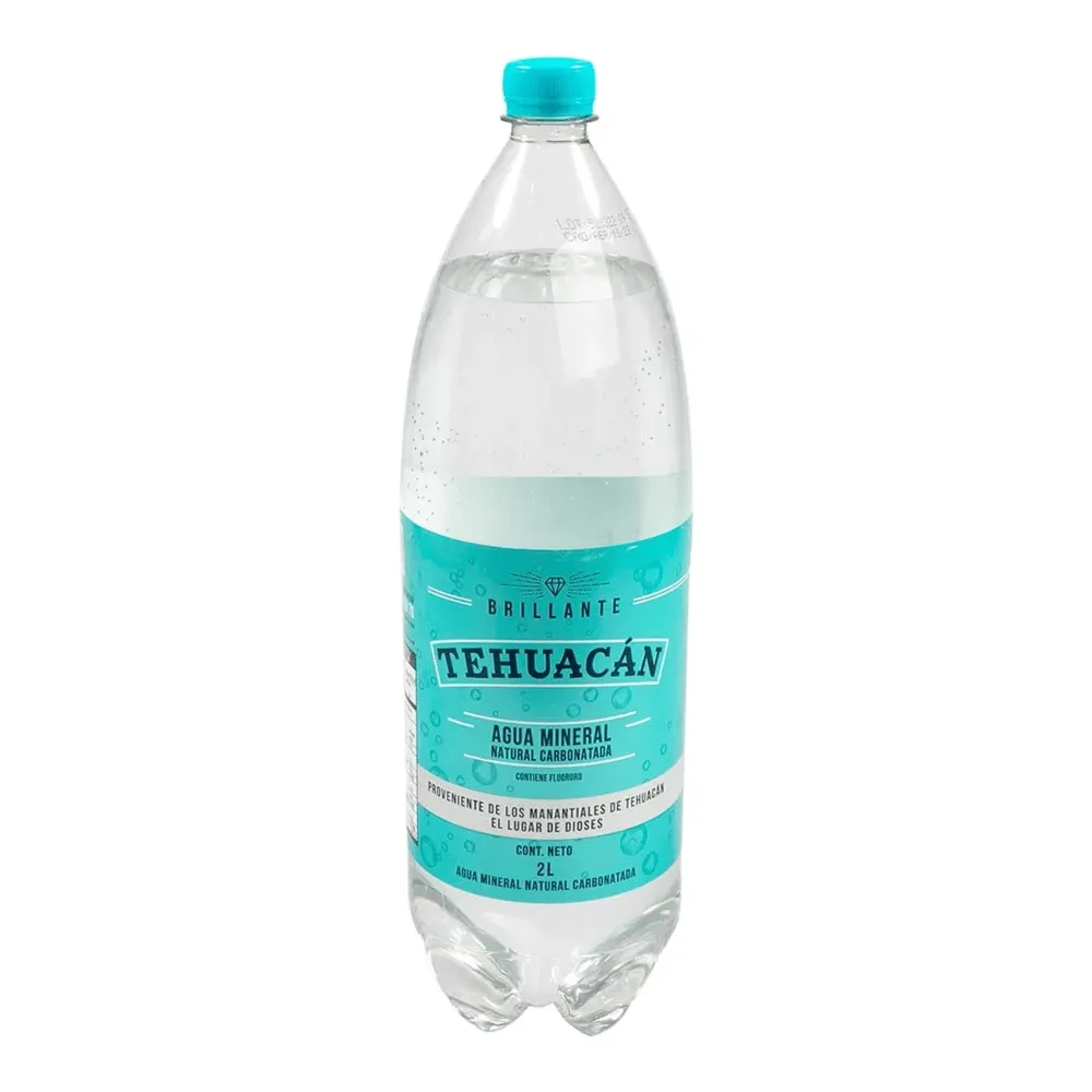 7501480700013 TEHUACAN BRILLANTE AGUA MINERAL 2LT - Image 1