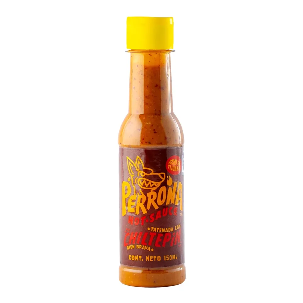 7503016555197 PERRONA HOT SAUCE ROASTED CHILTEPIN 5Z - Image 1