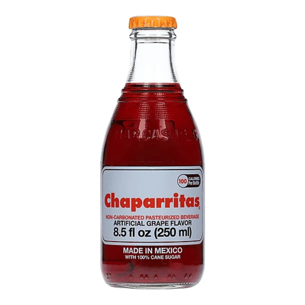 7503029481124 CHAPARRITAS SODA GRAPE 8Z - Image 1