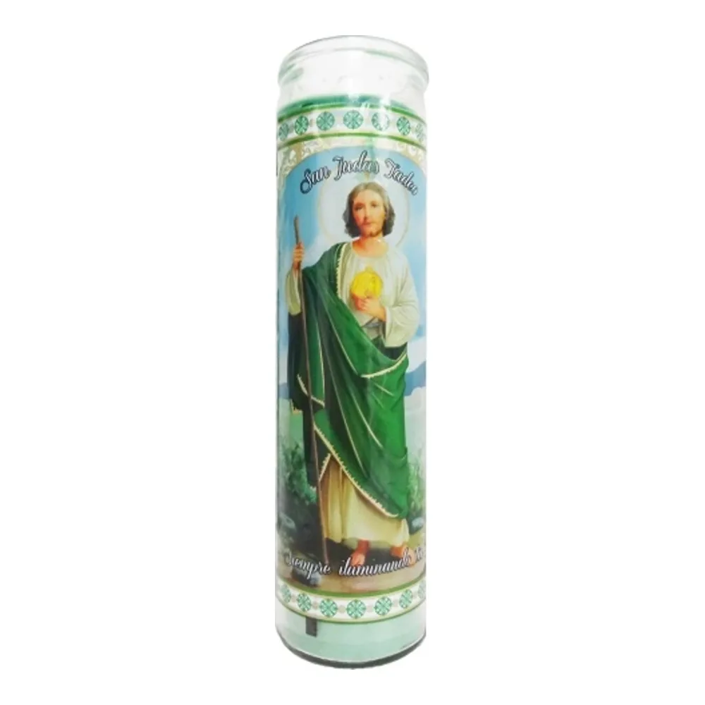 7506196260004 CANDLES SAN JUDAS TADEO VERDE - Image 1