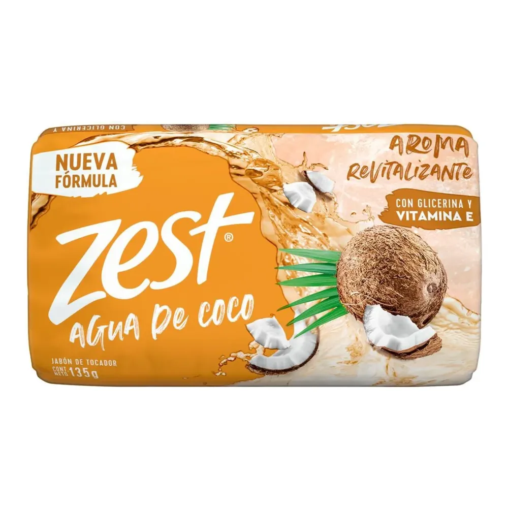 7506306246027 ZEST BAR SOAP COCO & AGAVE 135G - Image 1