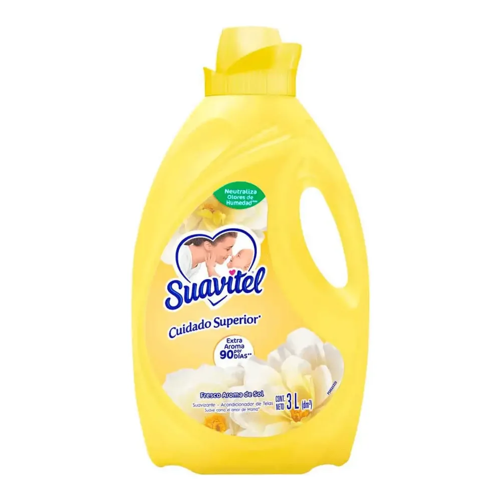 7509546059501 SUAVITEL LQ ADIOS REG AROMA SOL 3LT - Image 1