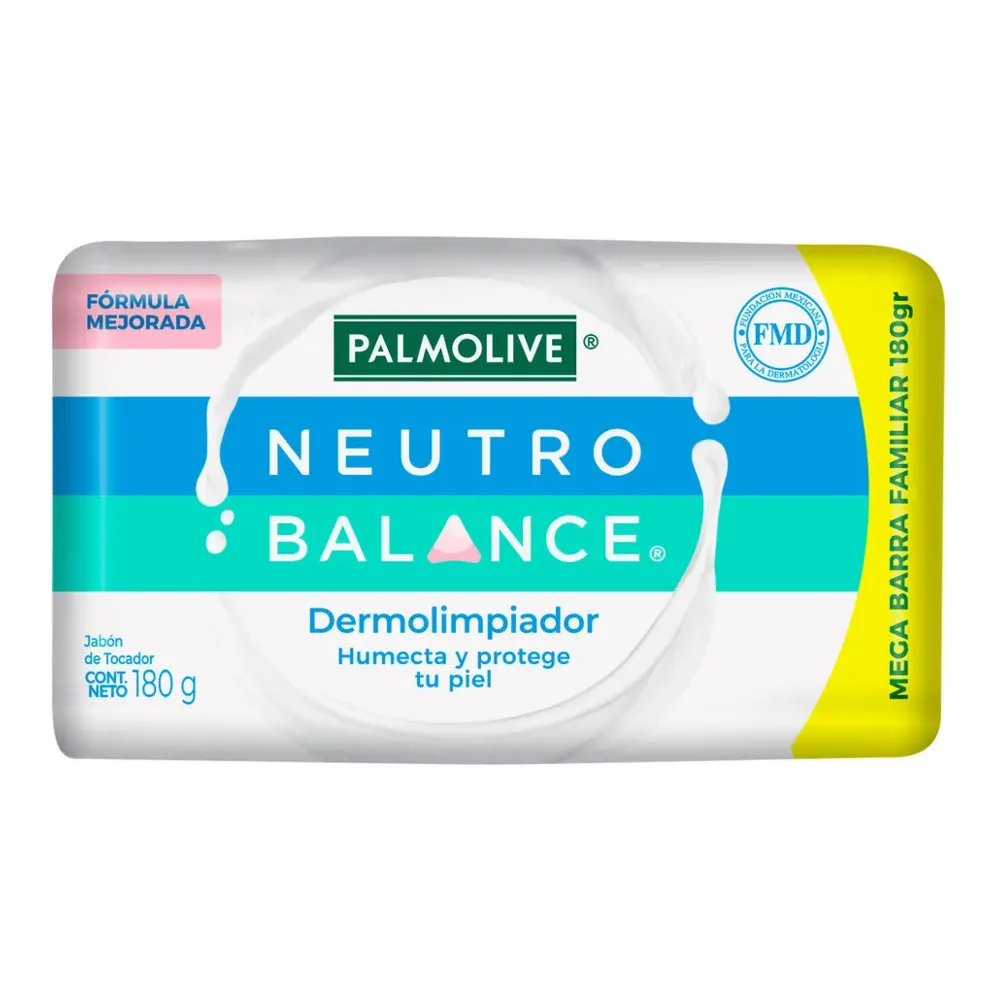 7509546684628 PALMOLIVE BAR NEUTRO DERMO 180G - Image 1