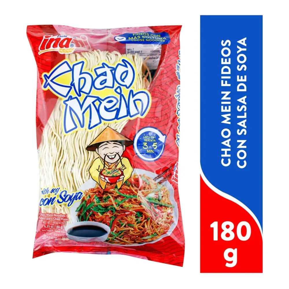 753081101004 INA CHAO MEIN CON SOYA 6.35Z - Image 1