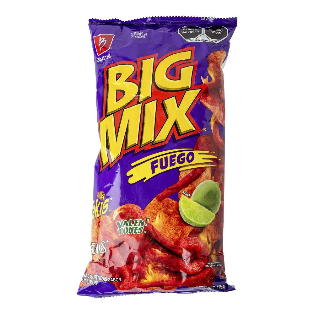 757528039271 BARCEL TAKIS BIG MIX FUEGO 185GR - Image 1