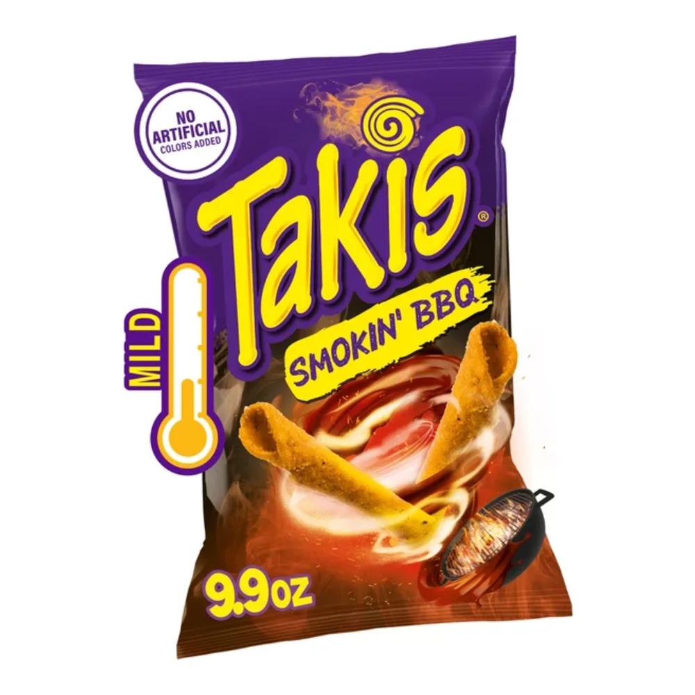 757528053567 TAKIS SMOKIN BBQ MILD 9.9Z - Image 1