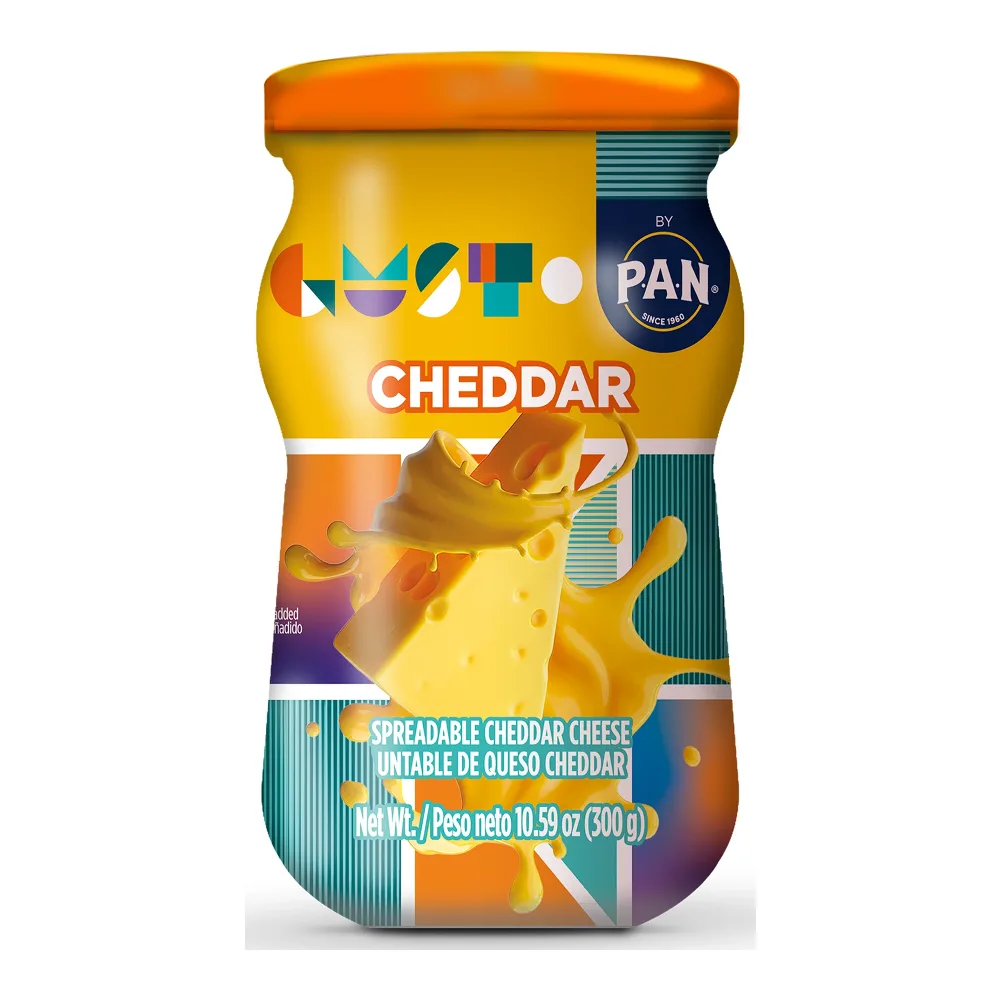 7590006200618 PAN GUSTO SPREAD CHEDDAR 10Z - Image 1