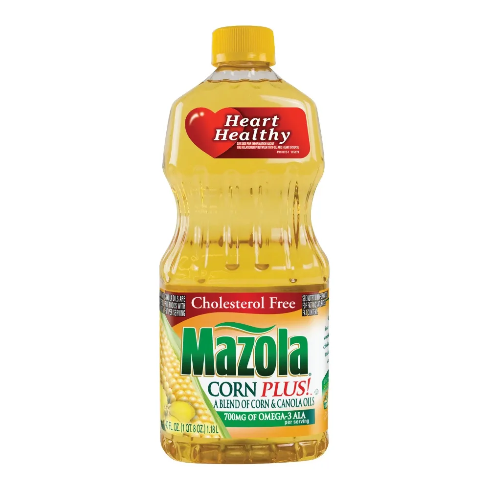 761720987520 MAZOLA CORN PLUS OMEGA-3 OIL 40Z - Image 1