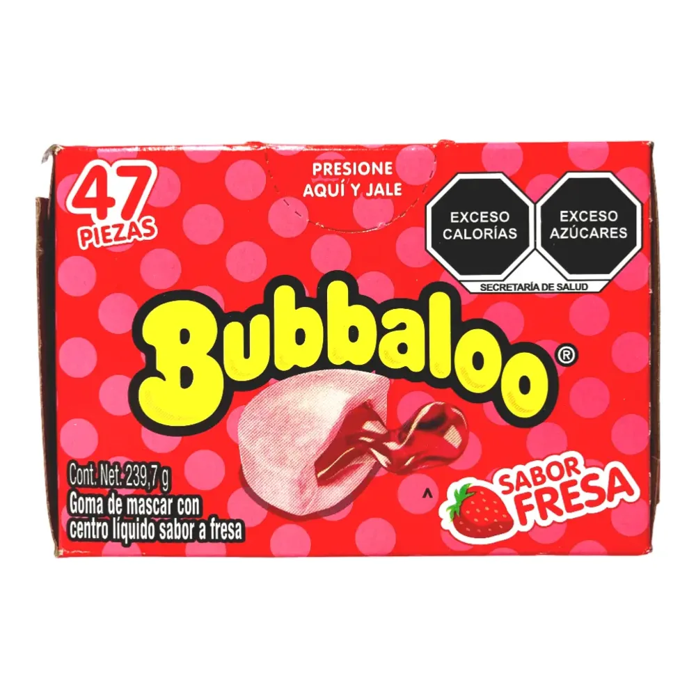 7622201692827 BUBBALOO FRESA GUM 47CT - Image 1