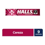 HALLS CEREZA DROPS 9CT