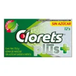 CLORETS PLUS GOMA DE MASCAR 13GR
