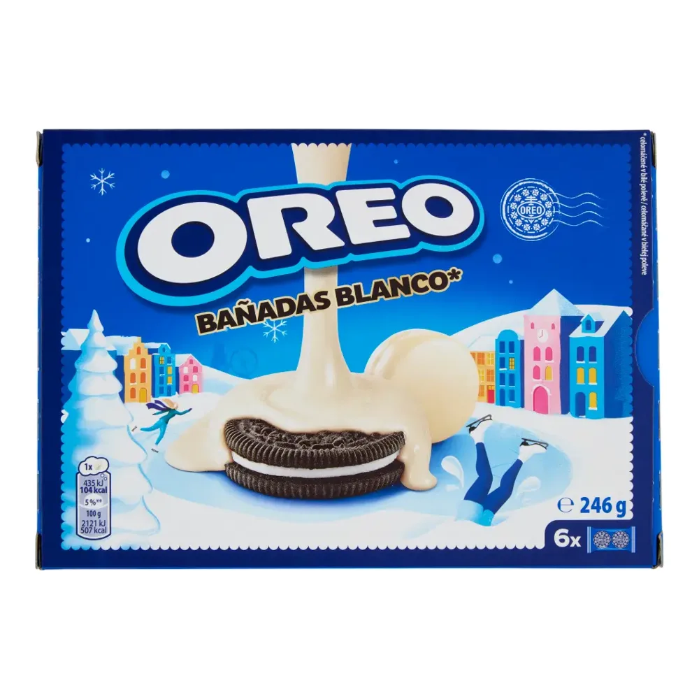 7622300491161 OREO BANADAS BLANCO 20.5G 12CT - Image 1