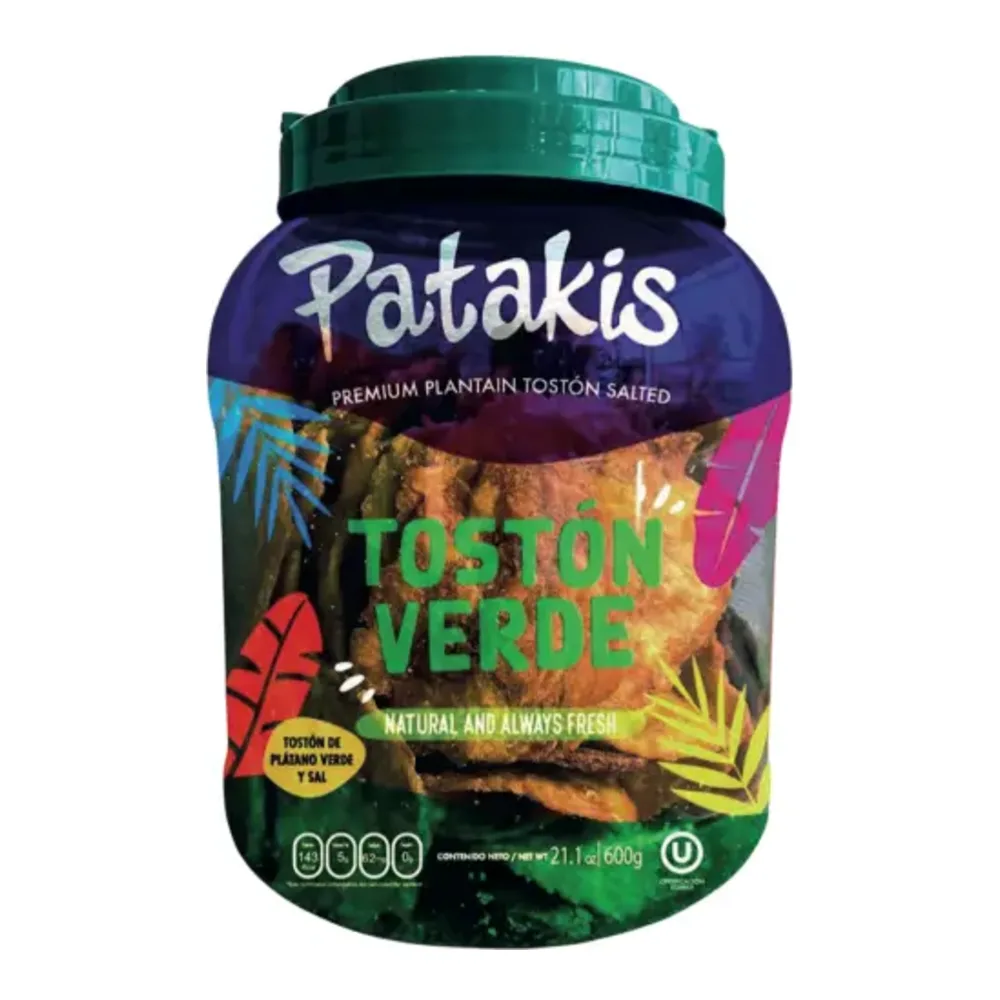 7707360681452 PATAKIS TOSTON VERDE 600GR - Image 1
