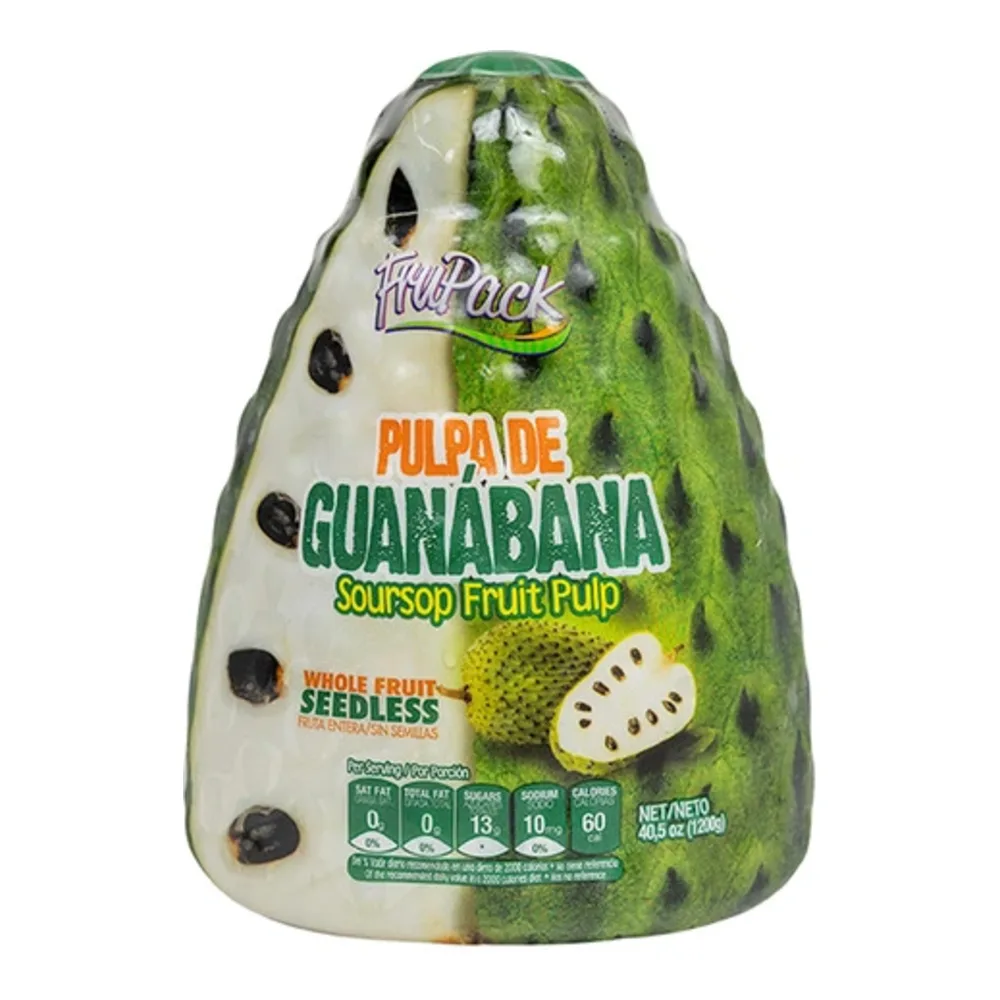 7709081653145 FRUPACK GUANABANA SOURSOP 40Z - Image 1