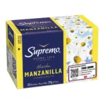 SUPREMO TE DE MANZANILLA 20CT