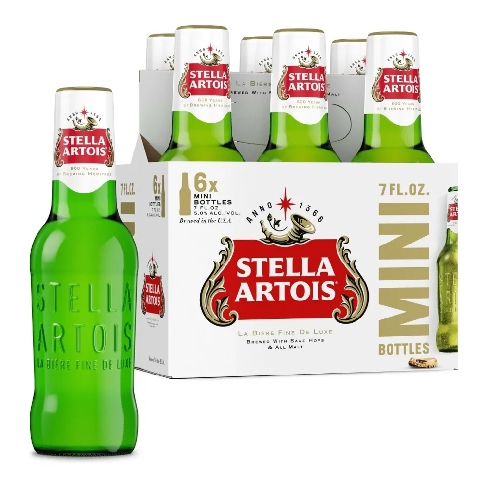 786150002223 STELLA ARTOIS BOTTLES 7Z/6PK - Image 1