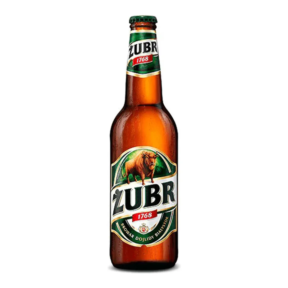 789432104103 ZUBR LAGER BEER BOTTLR 16.9Z 6PK - Image 1