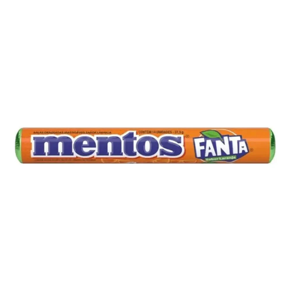 7895144208442 MENTOS FANTA SABOR LARANJA 16CT - Image 1