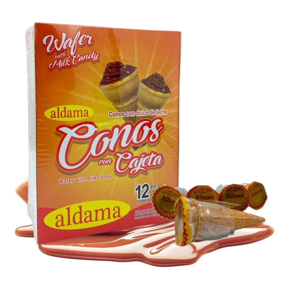 792250101926 ALDAMA CONO DULCE DE LECHE 1CT - Image 1