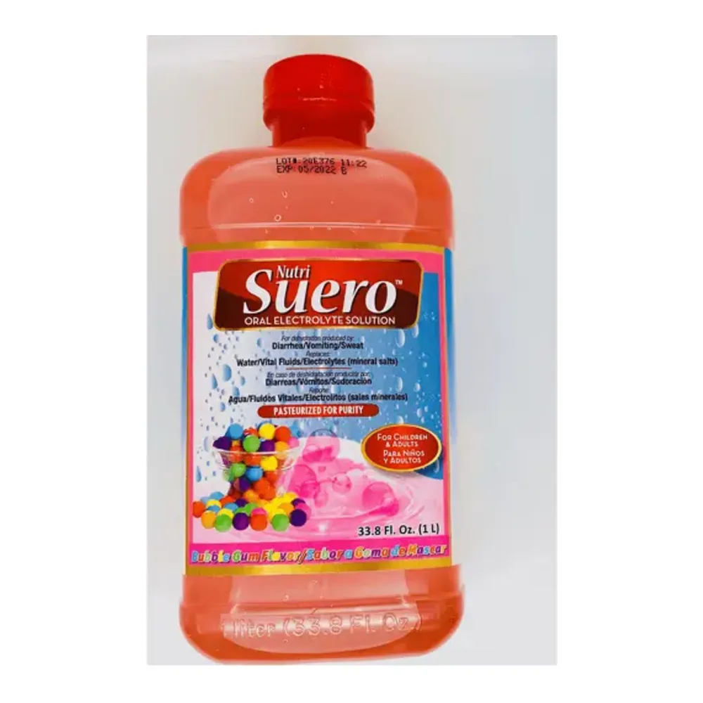 795889596330 NUTRI SUERO BUBBLE GUM 33Z - Image 1