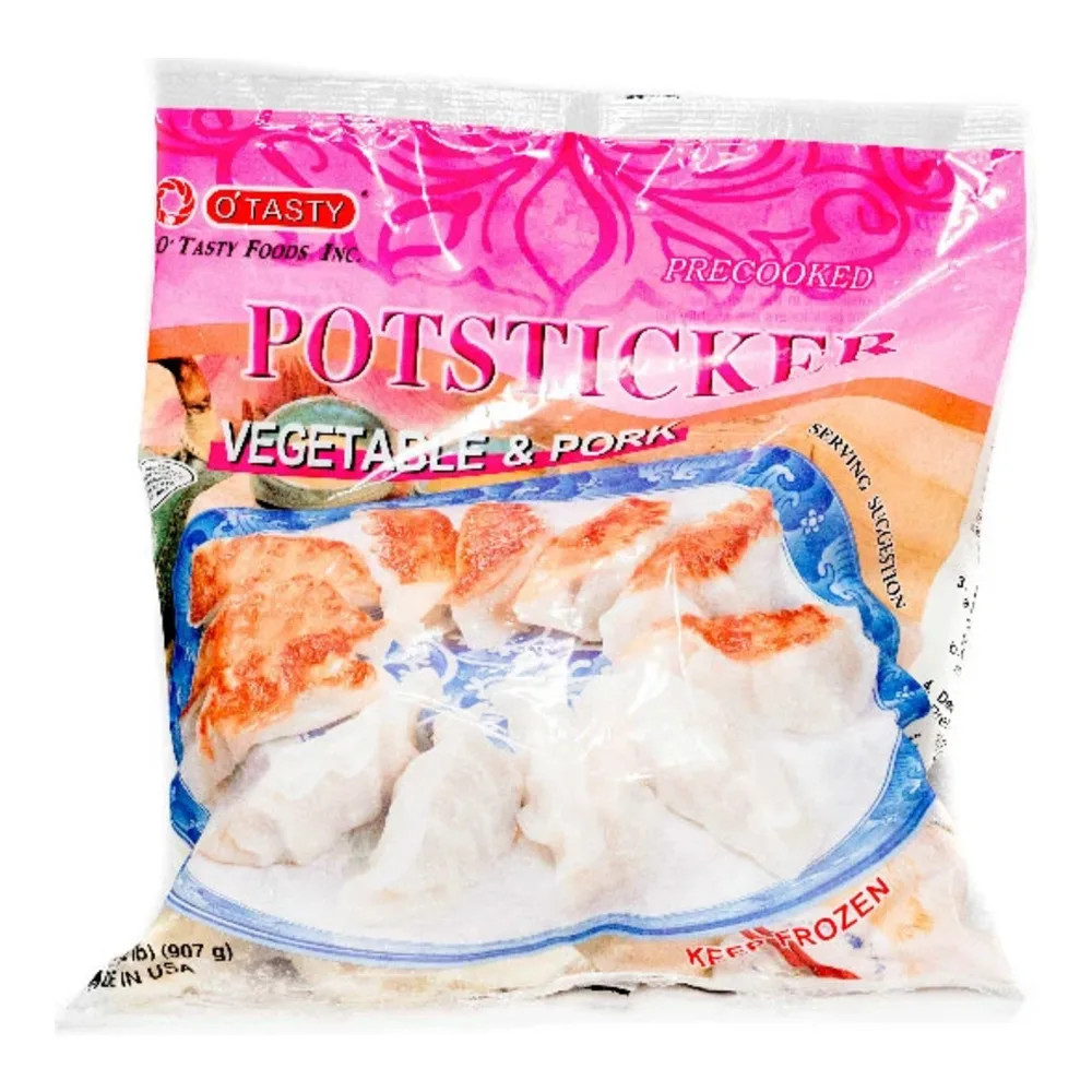 798782451119 FORTUNE POTSTICKERS VEG PORK 32Z - Image 1