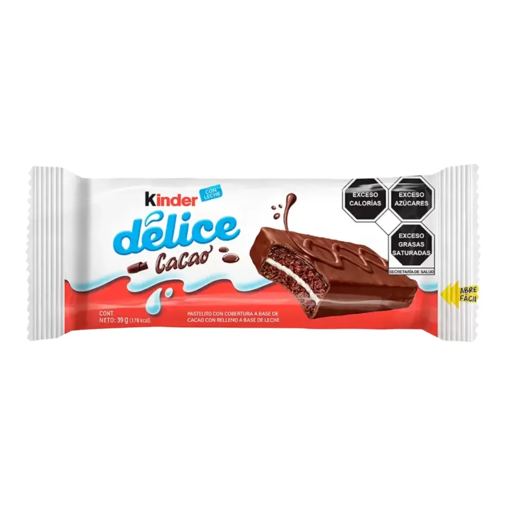 8000500267035 FERRERO KINDER DELICE BAR 39gr - Image 1