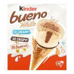 KINDER  WHITE CHOCO ICE CREAM 4PK