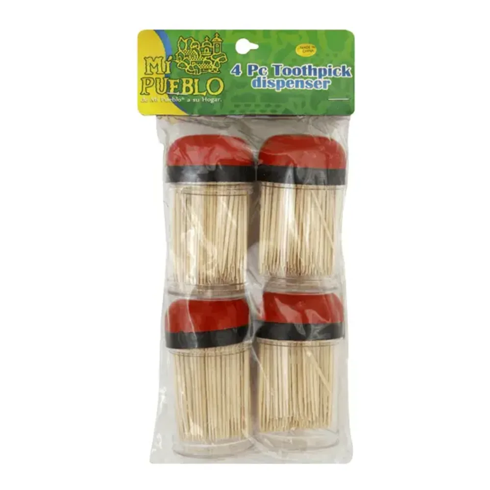 805541115707 MI PUBLO TOOTHPICK DISPENSER 2PK - Image 1