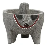 MOLCAJETE PIEDRA - PIG HEAD 8"