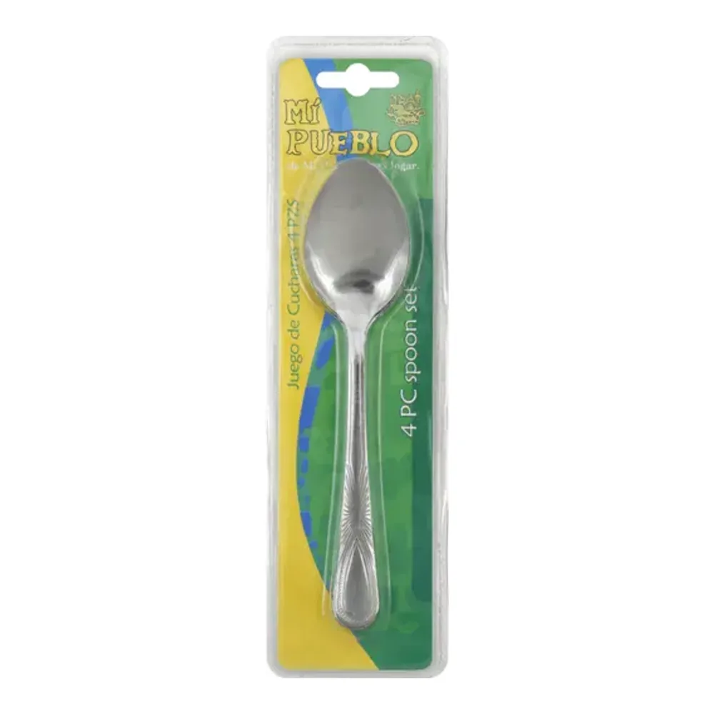 805541650031 MI PUEBLO SPOONS 4PC SET - Image 1