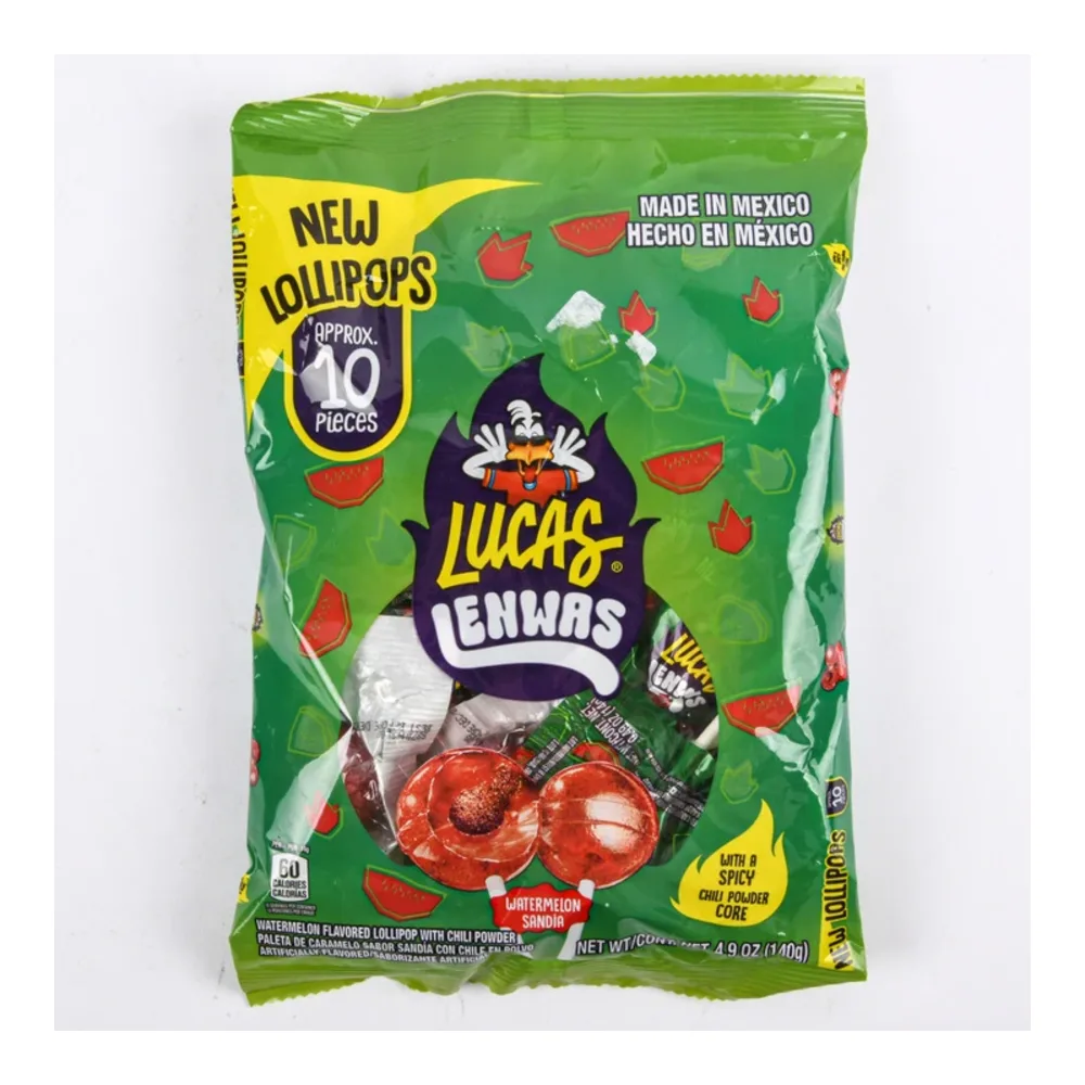 810008801352 ALDAMA LUCAS LOLLIPOPS SANDIA 4Z - Image 1