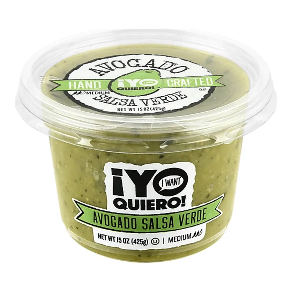 810041590275 YQ AVOCADO SALSA VERDE 15Z - Image 1