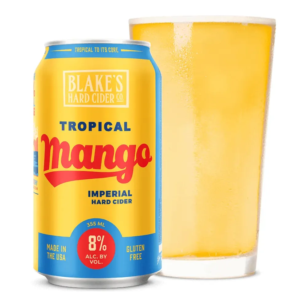 810061350941 BLAKES HARD CIDER MANGO 12Z/6PK - Image 1