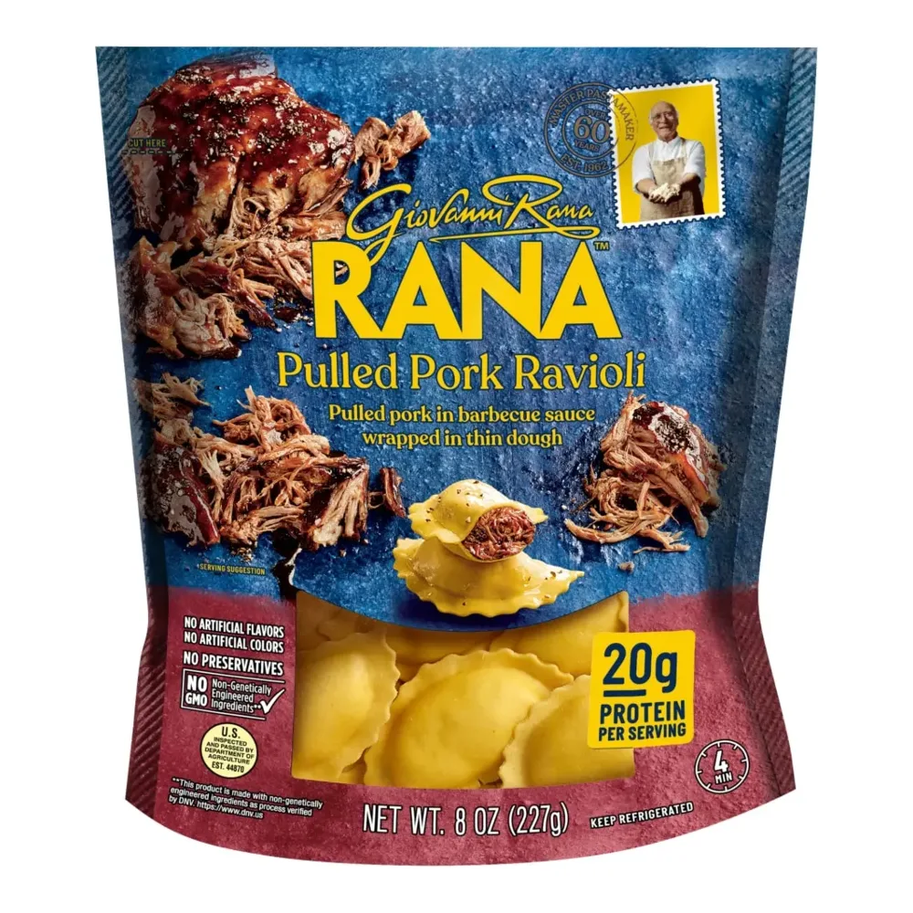 810114061404 RANA BBQ PORK RAVIOLI 8Z - Image 1