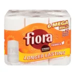 FIORA MEGA KITCHEN TOWELS 6PK
