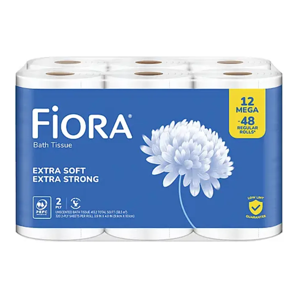 810326015042 FIORA 12MR UNSCENTED MEGA 12RL - Image 1