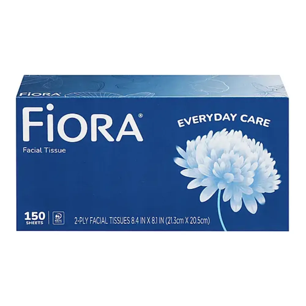 810326015059 FIORA FACIAL TISSUE FLAT 150CT - Image 1