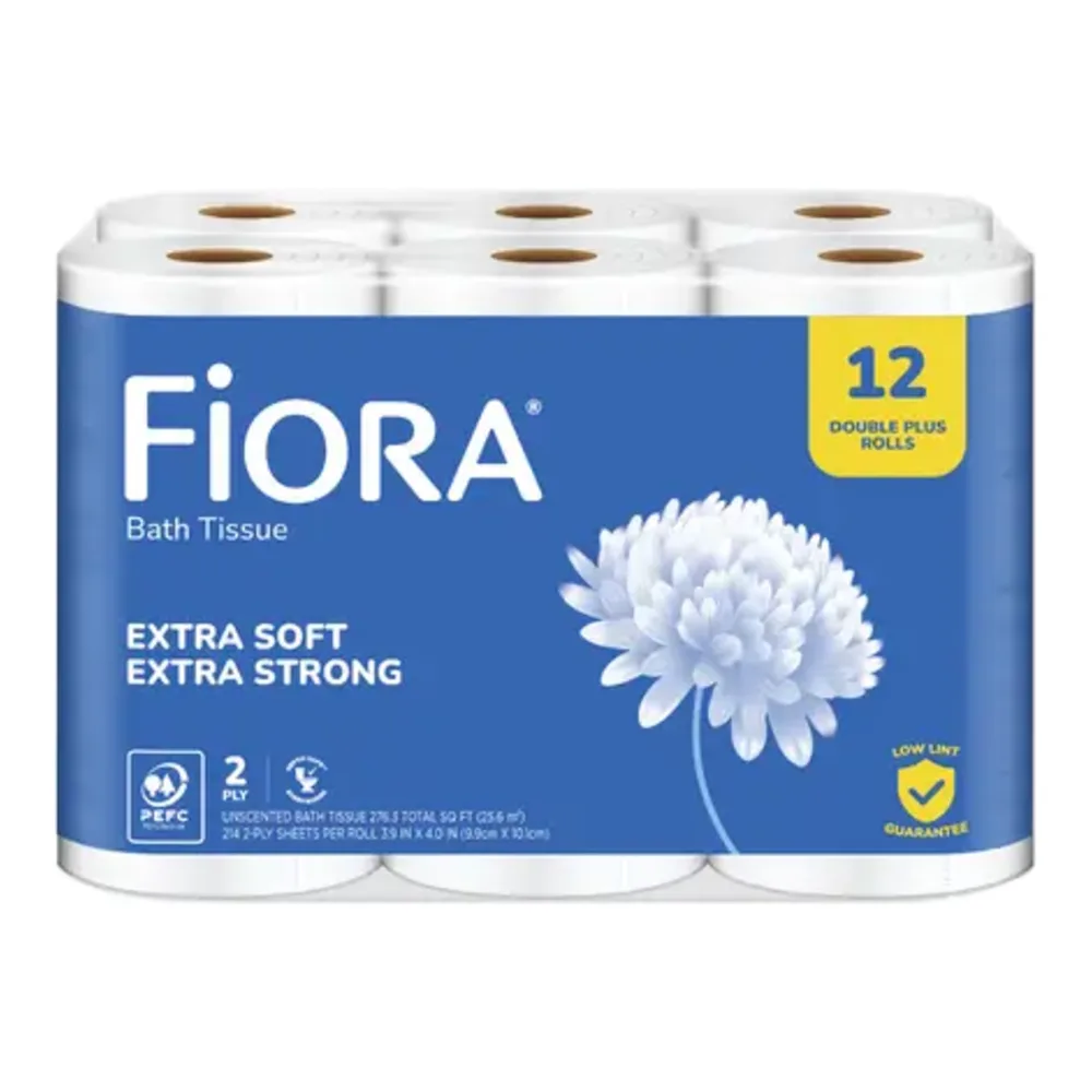 810326015189 FIORA UNSCENTED DOUBLE RL 12RL - Image 1