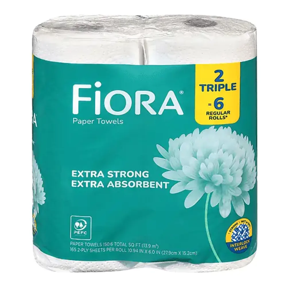 810326015332 FIORA TRIPLE KITCHEN TOWEL 2RL - Image 1
