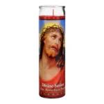 CANDLE - DIVINE SAVIOR RED