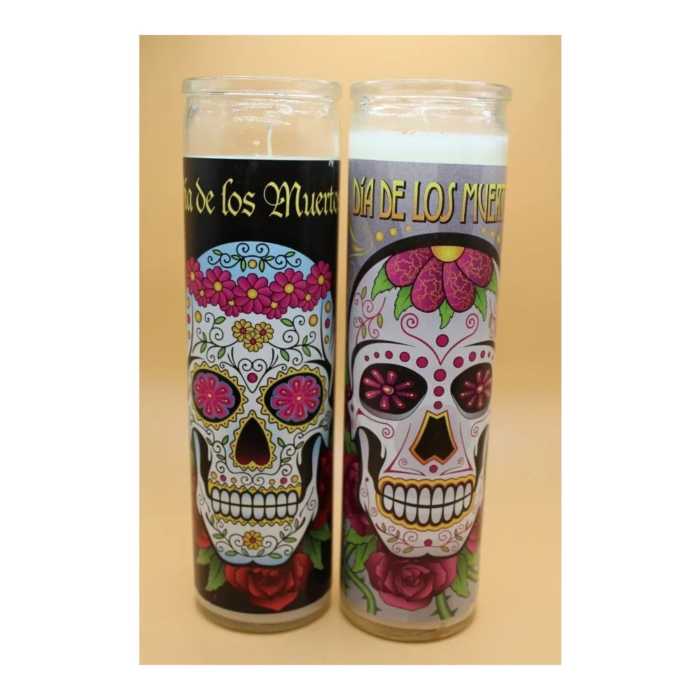 810521015489 CANDLES SANTISIMA MUERTE BLANCA - Image 1
